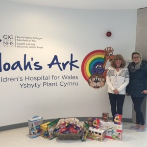 National Express donate Easter Eggs to the Noah's Ark Charity