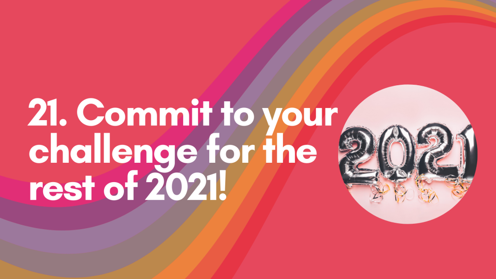 21 birthday challenges for Noah's Ark Charity - No.21
