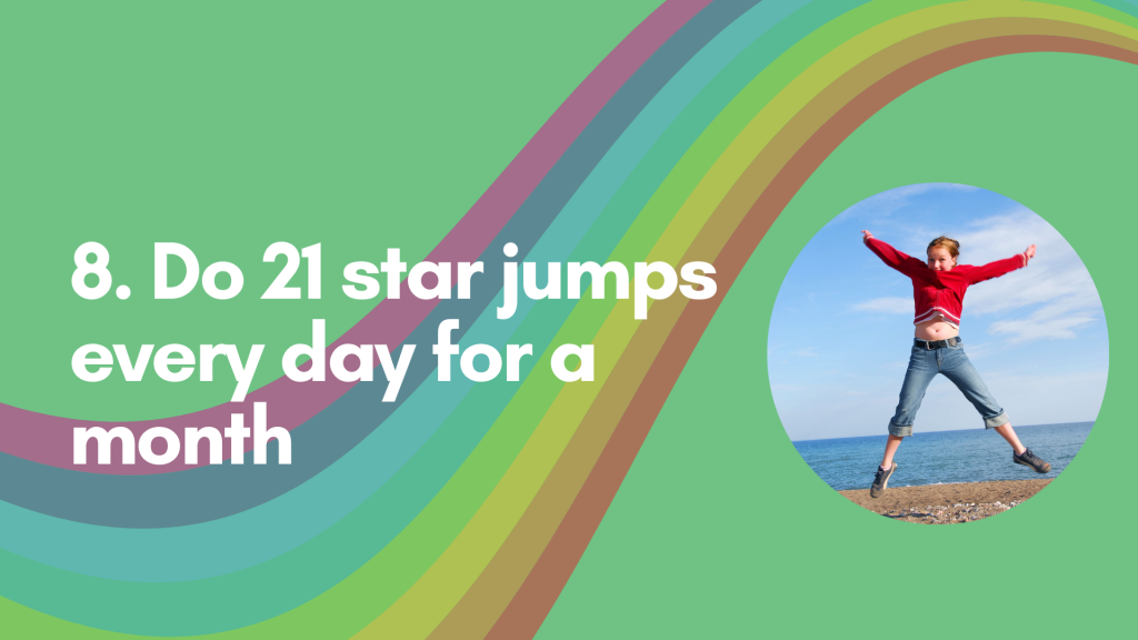 21 birthday challenges for Noah's Ark Charity - No.8